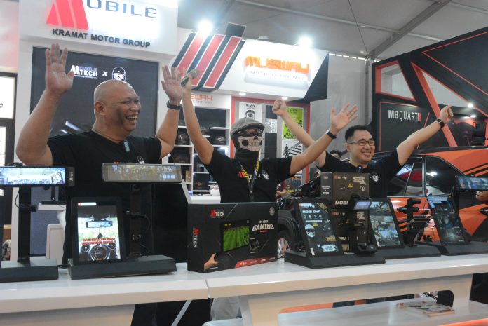 Mobile Tech meluncurkan tiga produk dashcam inovatif, Furio DVR, Treca DVR, dan Mobi DVR, dan 1 Headunit Gaming di GIIAS 2024