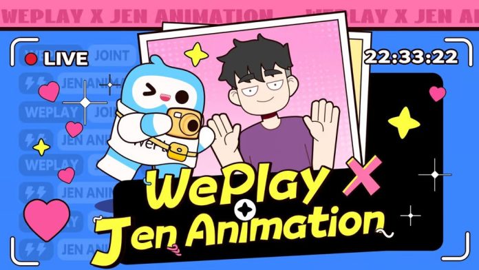 WePlay will launch a special limited-time gift package, giving users a chance to win exclusive Jen Animation-themed in-app items.