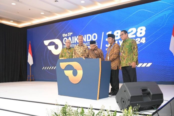 GIIAS 2024 resmi dibuka untuk umum mulai 18 Juli 2024 oleh wakil presiden Republik Indonesia, Bapak Prof. Dr. (H.C.) K.H. Ma’ruf Amin